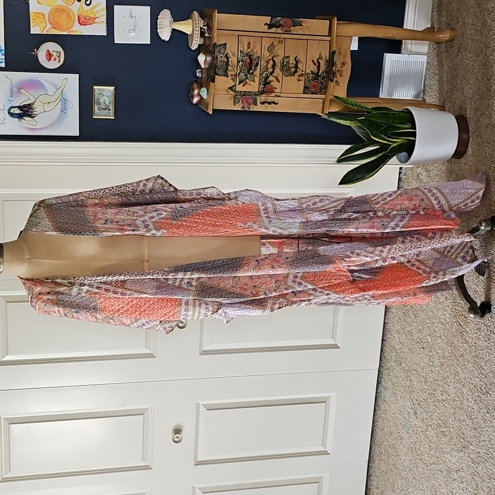 Three Bird Nest Kimono/Duster S/M